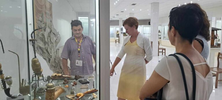 Германската амбасадорка Петра Дрекслер го посети Музејот за тутун