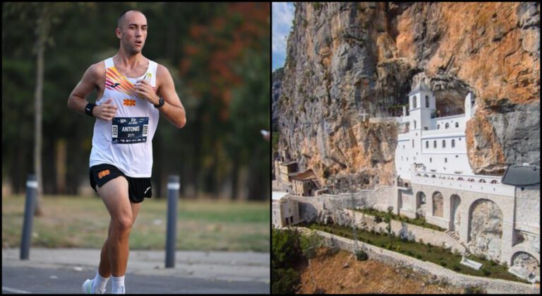 Прилепчанецот Антонио со пешачење и трчање до Острог – ЗА НАШИТЕ МАЛИ ХЕРОИ! 