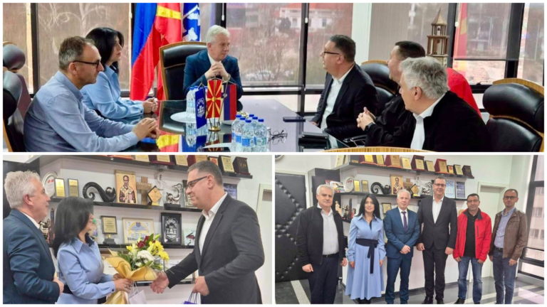 Прилеп домаќин на градоначалникот на Копер и претставници на словенечката амбасада