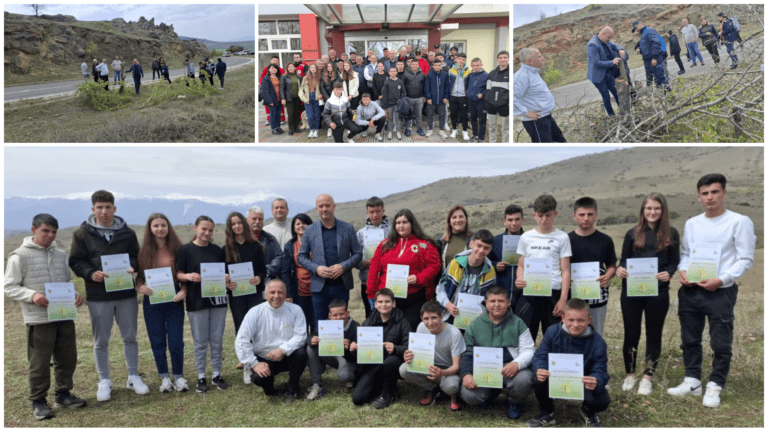 2000 искалемени овошки на  52та државната акција во Новаци