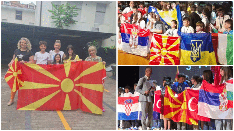 Ученици од ООУ „Гоце Делчев“ блескаа на Меѓународната олимпијада по англиски јазик HIPPO 2025 во Италија