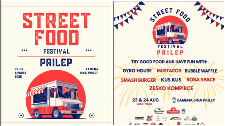 (видео) Започна Street Food Festival во Прилеп кај Камена Бина