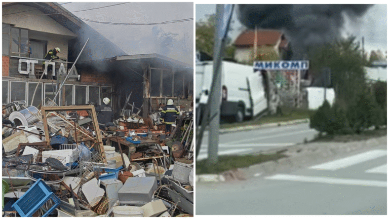 „Помошните простории на МИКОМП изгаснати по брзата интервенција на ТППЕ Прилеп“