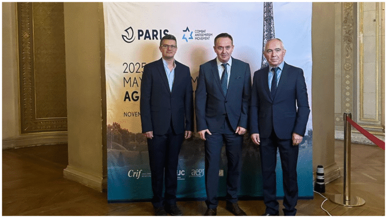 Градоначалникот на Битола на Самит во Париз против антисемитизмот