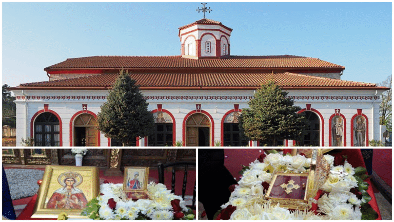 Моштите на великомаченичката Света Недела пречекани и трајно ќе останат во храмот