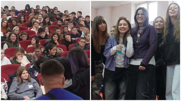 (видео) Едукативен форум театар со полна сала публика во Кривогаштани