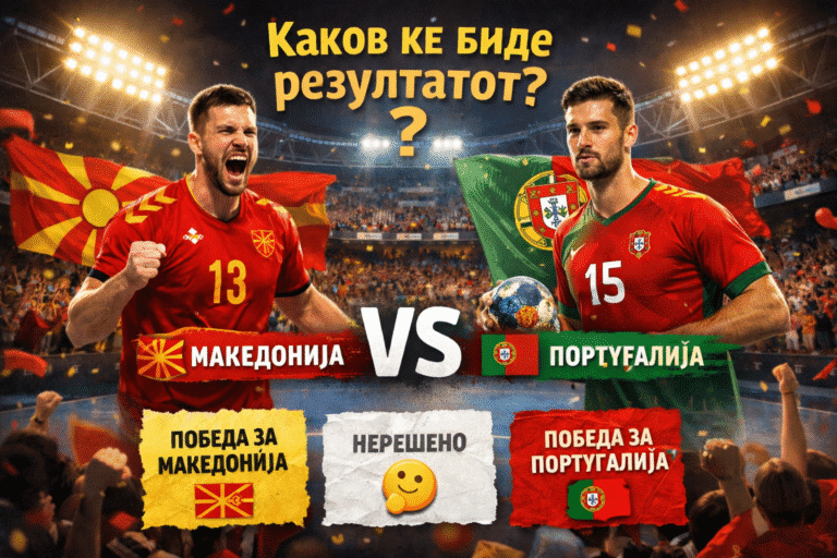 Македонија денеска против Португалија на ЕП во ракомет