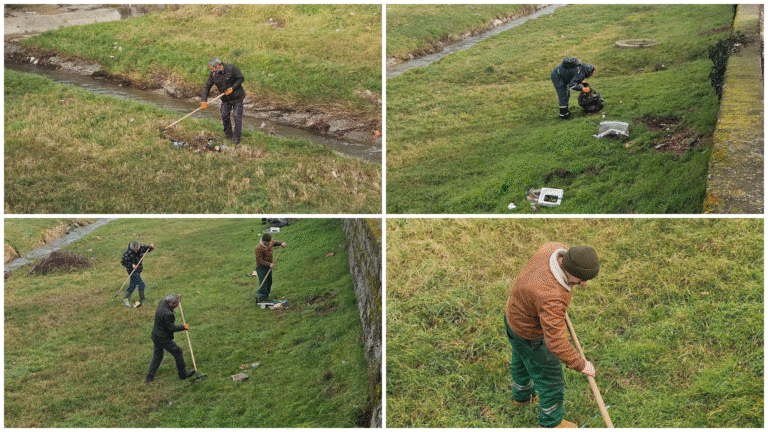🗑️ За три дена собрани 98 вреќи отпад од Градската Река