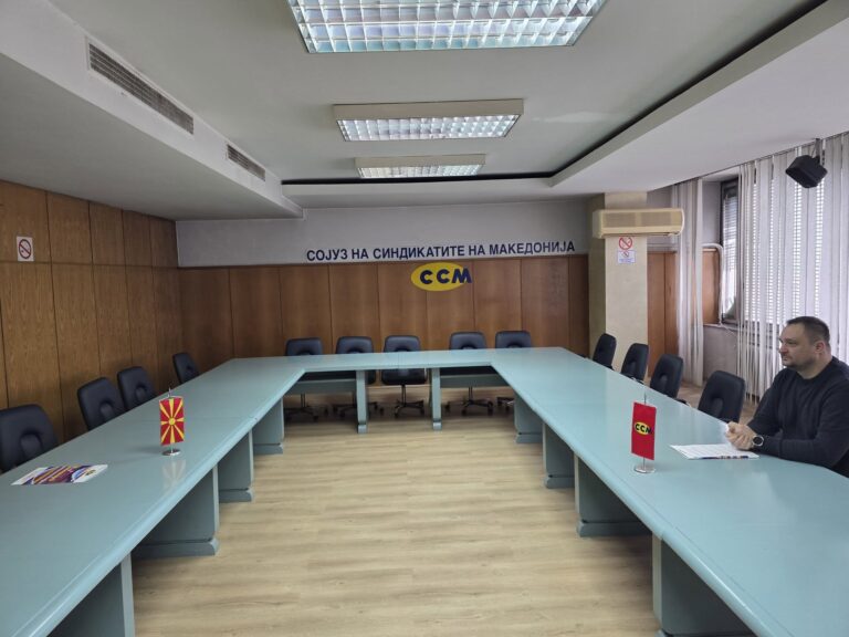 Трендафилов: Владата не дојде да ја потпише спогодбата за минимална плата од 600 евра