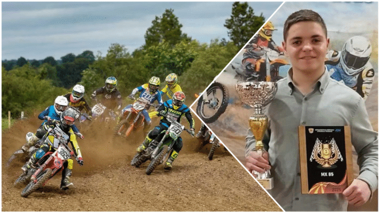 Стефан Ѓорѓиевски – мотокрос шампион на Македонија за 2025