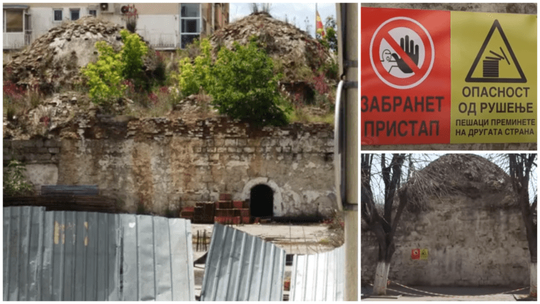 Споменик на културата оставен да пропаѓа – кој ќе го спаси прилепскиот амам?