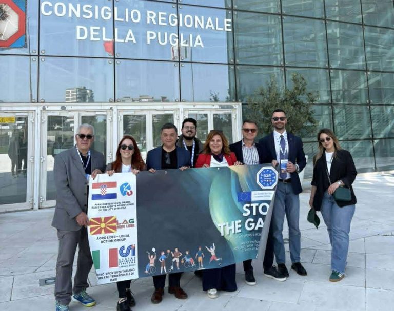Инклузија преку спорт – ЛАГ АГРО ЛИДЕР дел од проектот „STOP THE GAP“ во Италија